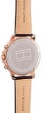 Tommy Hilfiger Mens Multi dial Quartz Watch with Leather Strap 1791532