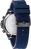 Tommy Hilfiger Men Multi Dial Quartz Watch with Silicone Strap 2770086
