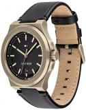 Tommy Hilfiger Men's Analogue Quartz Watch with Leather Strap 1791647