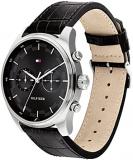 Tommy Hilfiger Men's Analog Quartz Watch with Leather Strap 1710424