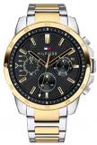 Tommy Hilfiger Mens Multi dial Quartz Watch with Stainless Steel Strap 1791559