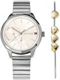 Tommy Hilfiger Women Analogue Quartz Watch with Stainless Steel Strap 2770045