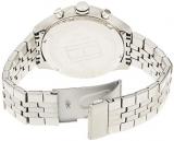 Tommy Hilfiger Mens Quartz Watch, multi dial Display and Stainless Steel Strap 1791276