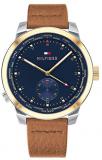 Tommy Hilfiger Mens Analogue Classic Quartz Watch with Leather Strap 1791553