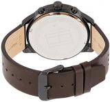 Tommy Hilfiger Mens Multi dial Quartz Watch with Leather Strap 1791577