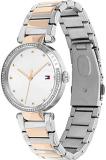 Tommy Hilfiger Womens Analogue Quartz Watch Lynn with Stainless Steel Band