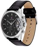 Tommy Hilfiger Men's Analog Quartz Watch with Leather Strap 1710449