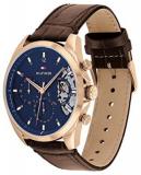 Tommy Hilfiger Men's Analog Quartz Watch with Leather Strap 1710453