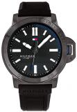 Tommy Hilfiger Men's Analogue Quartz Watch with Silicone Strap 1791587