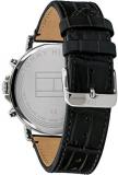Tommy Hilfiger Mens Multi Dial Quartz Watch Danielwith Leather Strap