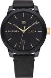 Tommy Hilfiger Men's Analogue Quartz Watch with Leather Strap 1791747