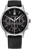 Tommy Hilfiger Men's Analogue Quartz Watch with Leather Strap 1791630