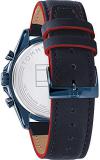 Tommy Hilfiger Men's Analog Quartz Watch with Leather Strap 1791839