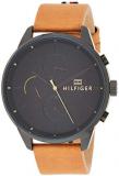 Tommy Hilfiger Unisex-Adult Multi dial Quartz Watch with Leather Strap 1791486