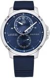 Tommy Hilfiger Mens Multi Dial Quartz Watch Logan with Rubber Band