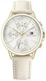 Tommy Hilfiger Women's Multi dial Watch with Leather Strap 1781790