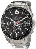 Tommy Hilfiger Men's Multi dial Quartz Watch with Stainless Steel Strap 1791104