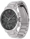 Tommy Hilfiger Mens Multi dial Quartz Watch with Stainless Steel Strap 1710382