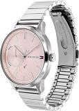 Tommy Hilfiger Womens Multi Dial Quartz Watch Brooke with Stainless Steel Band
