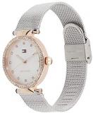 Tommy Hilfiger Womens Analogue Classic Quartz Watch with Stainless Steel Strap 1781863