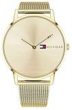 Tommy Hilfiger Womens Analogue Classic Quartz Watch with Gold Plated Strap 1781972