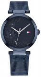 Tommy Hilfiger Womens Analogue Quartz Watch Dressed with Stainless Steel Mesh Band