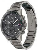 Tommy Hilfiger Men's Analogue Quartz Watch with Stainless Steel Strap 1791719