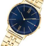 Tommy Hilfiger Mens Analogue Classic Quartz Watch with Gold Plated Strap 1791513