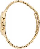 Tommy Hilfiger Womens Multi dial Quartz Watch with Gold Plated Strap 1781977