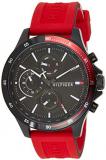 Tommy Hilfiger Men's Analogue Quartz Watch with Silicone Strap 1791722