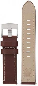 Luminox Men&#39;s Atacama Adventurer Series Brown &amp; Beige Leather Strap Stainless Steel Buckle Watch Band