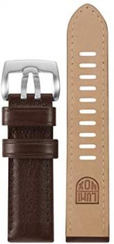 Luminox Men&#39;s 1830 Field Series Brown Leather Strap Stainless Steel Buckle Watch Band