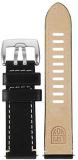 Luminox Men's 1809 Field Series Black & Beige Leather Strap Stainless Steel Buckle Watch Band