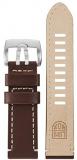 Luminox Men's 1801 Field Series Brown & Beige Leather Strap Stainless Steel Buckle Watch Band
