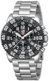 Luminox Mens Chronograph Quartz Connected Wrist Watch with Stainless Steel Strap XS.3182.L