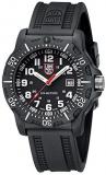 Luminox Black Ops 8880 series Watch with carbon compound Case Black|White Dial and PU Black Strap XL.8881