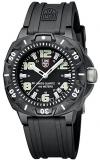 LUMINOX Outdoor Mens Watch Vintage Design (XL.0201.SL / Sentry 0200 Series) Swiss Made, 44mm Black Carbon Compound Case and Dial + 100 Metres Waterproof