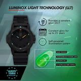 Luminox Mens Analogue Classic Quartz Connected Wrist Watch with PU Strap XS.0321.BO.L