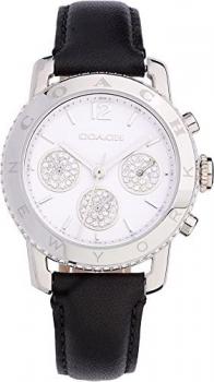 Coach 14501972 – Watch, Leather Strap Black