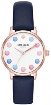 Kate Spade Women&#39;s Metro Three-Hand Rose Gold-Tone Alloy Watch KSW9027