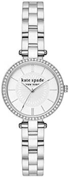 Kate Spade New York - Women&#39;s Holland Three-Hand, Silver-Tone Stainless Steel Watch, KSW1728