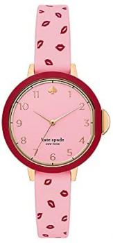 Kate Spade New York Women&#39;s Park Row Three-Hand Silicone Watch