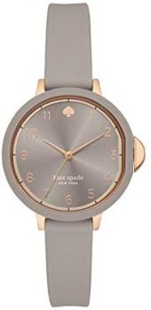 Kate Spade New York Women&#39;s Park Row Stainless Steel and Silicone Quartz Watch