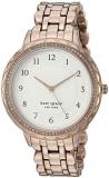 Kate Spade New York Morningside - Three-Hand Analog Wrist Watch with Stainless Steel Strap - KSW1552