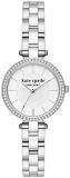 Kate Spade New York - Women's Holland Three-Hand, Silver-Tone Stainless Steel Watch, KSW1728