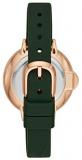 Kate Spade New York - Women's Three-Hand Analog Watch with Green Silicone Strap - KSW1543
