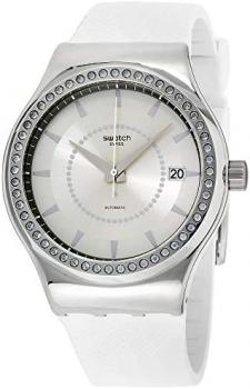 Swatch Unisex Analogue Automatic Watch with Rubber Strap YIS406