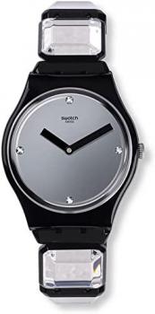 Swatch Unisex Analogue Quartz Watch with Plastic Strap GB300B