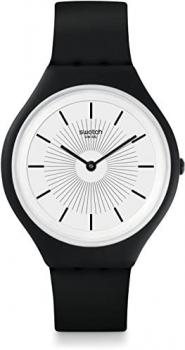 Swatch Unisex Digital Quartz Watch with Silicone Strap SVUB100