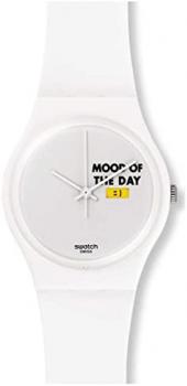 Swatch Unisex Quartz Watch Mood Board 34 mm